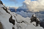 91 Dalla Baita Venturosa mi abbasso al Passo di Grialeggio